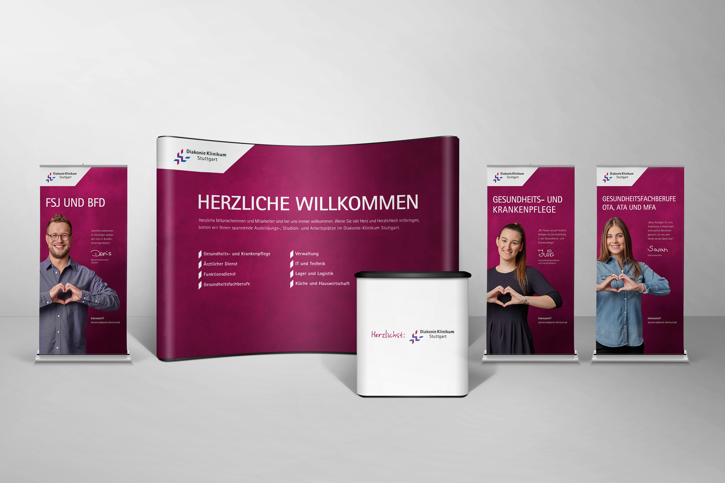 Der neue Arbeitgebermarkenauftritt, Messe Stuttgart