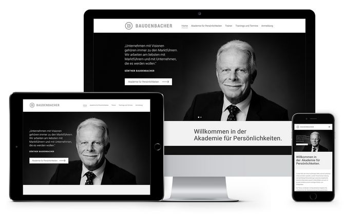 Die neue Website