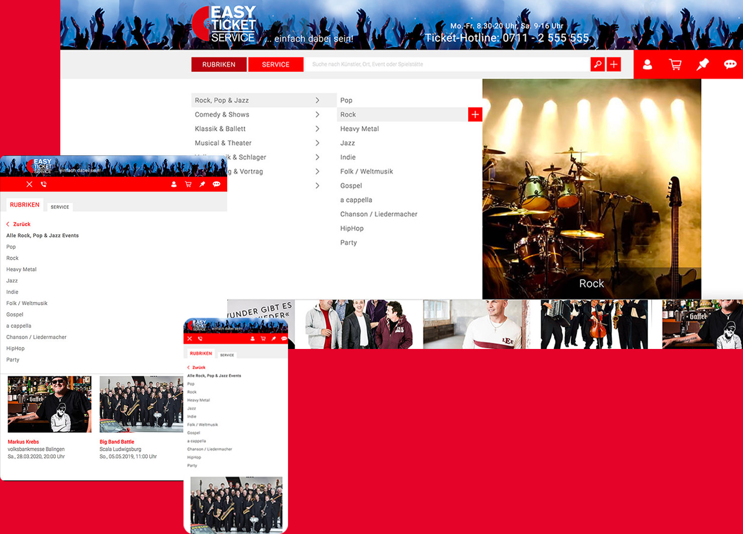 SAHARA Werbeagentur Referenz Easy Ticket Service