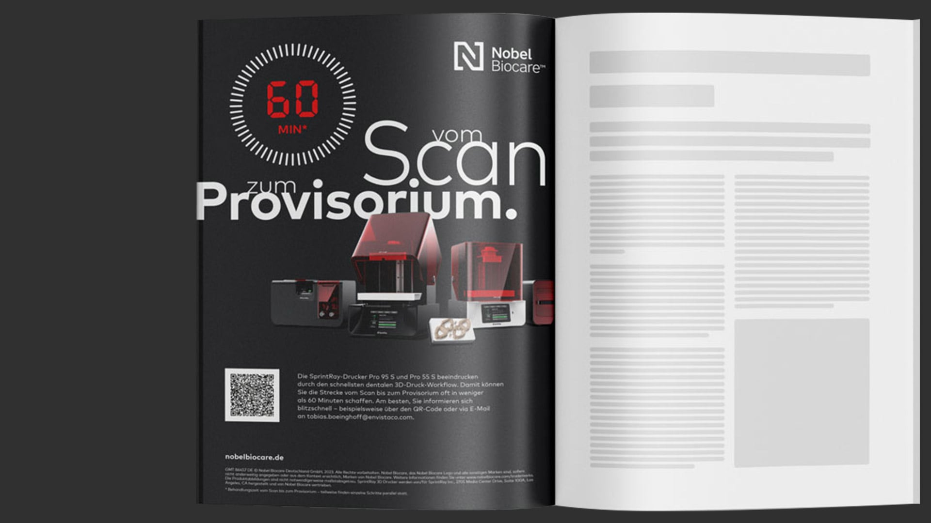 SAHARA Werbeagentur Referenz Nobel Biocare