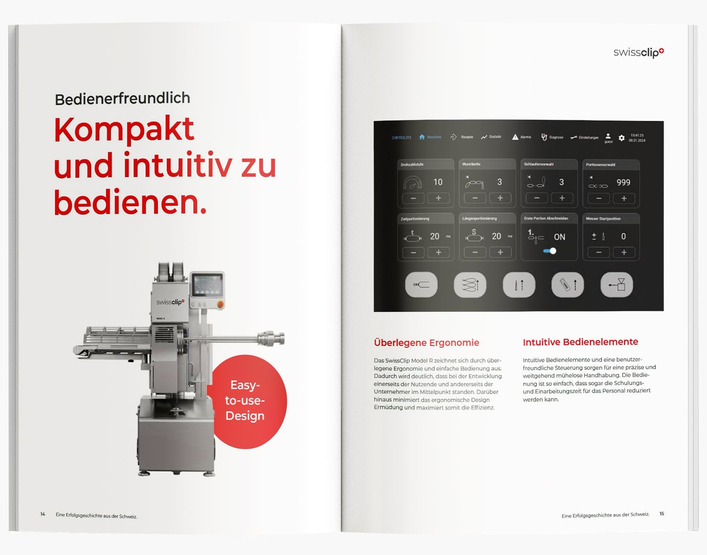 SAHARA Werbeagentur Stuttgart Referenz: SwissClip