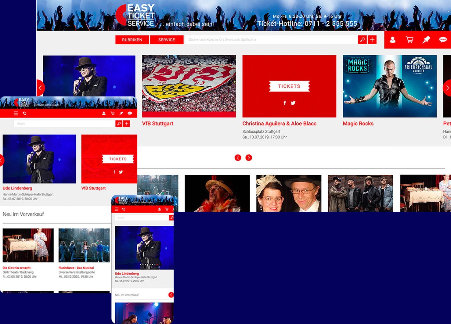 SAHARA Werbeagentur Referenz Easy Ticket Service