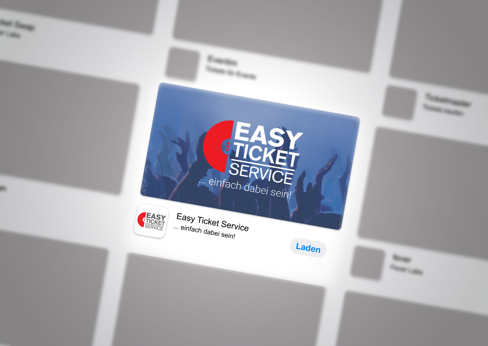 SAHARA Werbeagentur Referenz: Easy Ticket Service