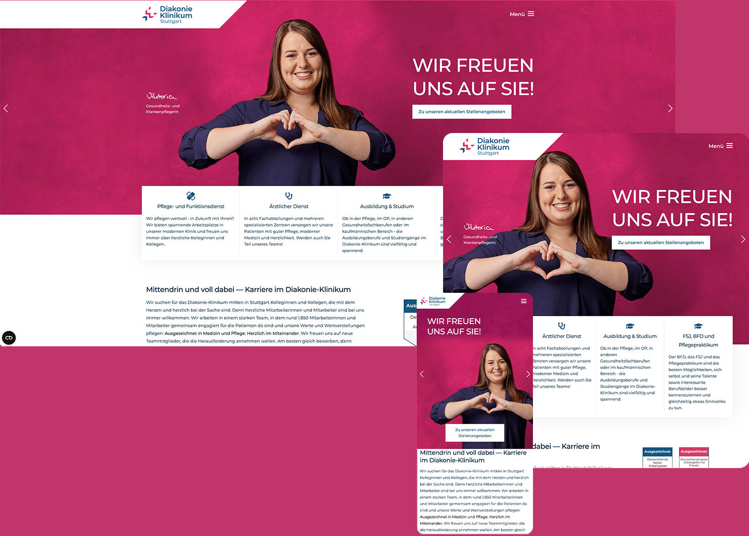 SAHARA Werbeagentur Stuttgart Referenz: Diakonie