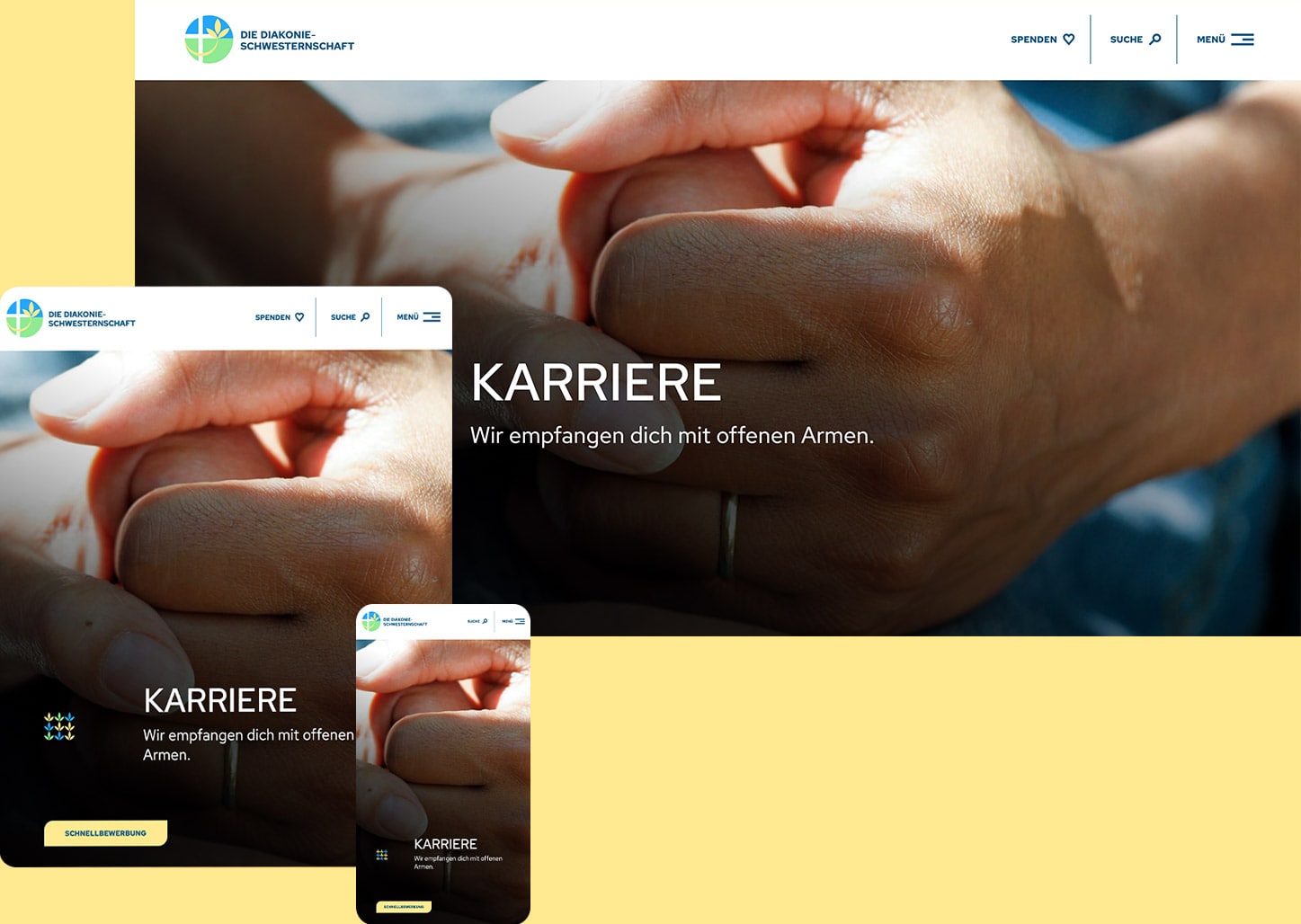 SAHARA Werbeagentur Referenz Diakonie-Schwesternschaft