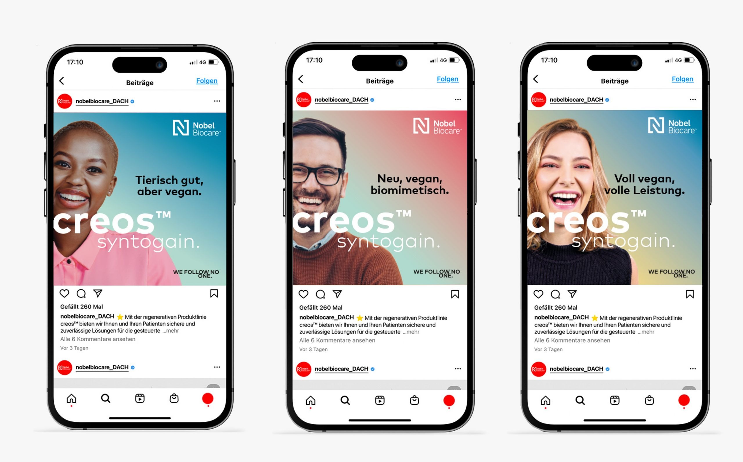 SAHARA Werbeagentur Referenz Nobel Biocare