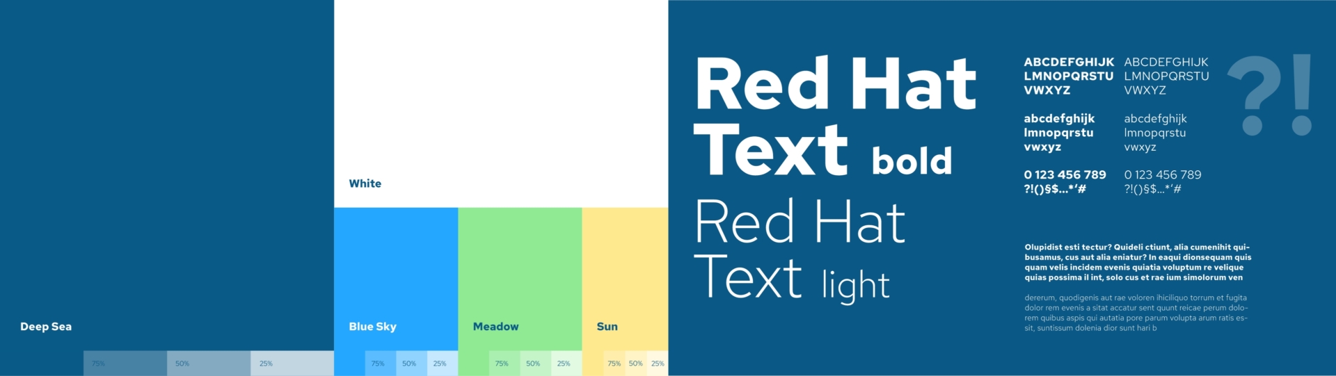 Evdiak Farbe und Typochart
